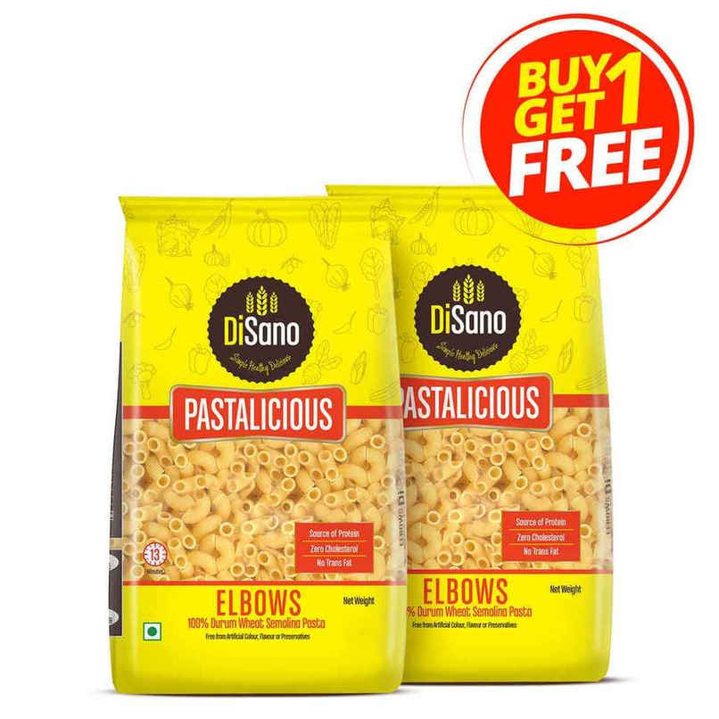 Disano Elbow Pasta, Durum Wheat, No Maida