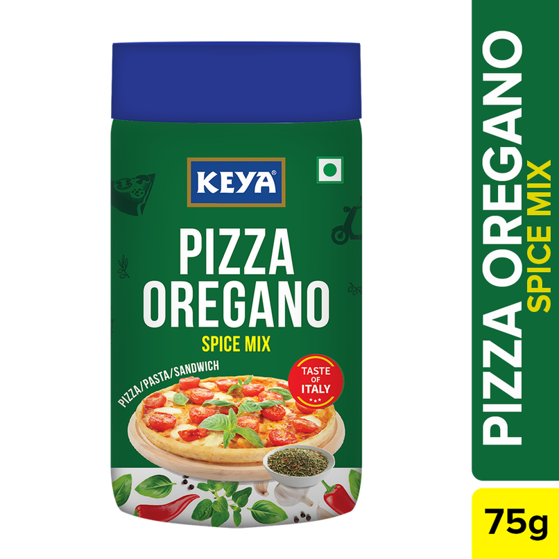 Keya Italian Pizza Oregano (75g) & Keya Piri Piri Exotic Spices Mix (90g) Combo