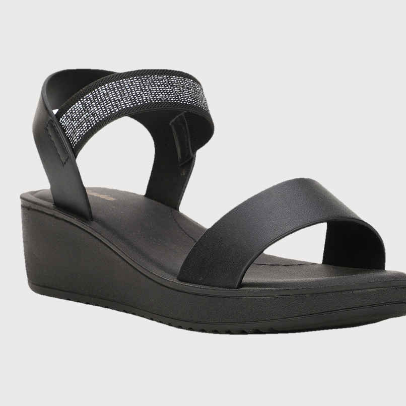 Bata Black Heels For Women - 4 Bata Black Heels For Women - 4