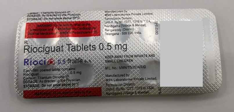 Rioci 0.5 Tablet Rioci 0.5 Tablet