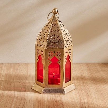 Diacraft Moroccan Lantern With Plain Glass