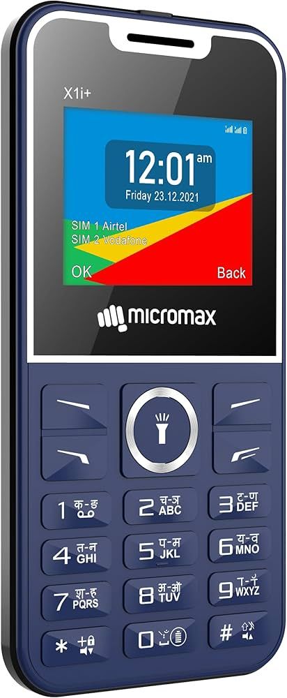 Micromax X1i Smart+ Dual Sim Keypad Mobile | 2.4" Display | 1750 mAh Battery | Blue