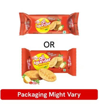 Sunfeast All Rounder, Thin, Light & Crunchy Potato Biscuit with Chatpata Masala Flavour 70 g Combo