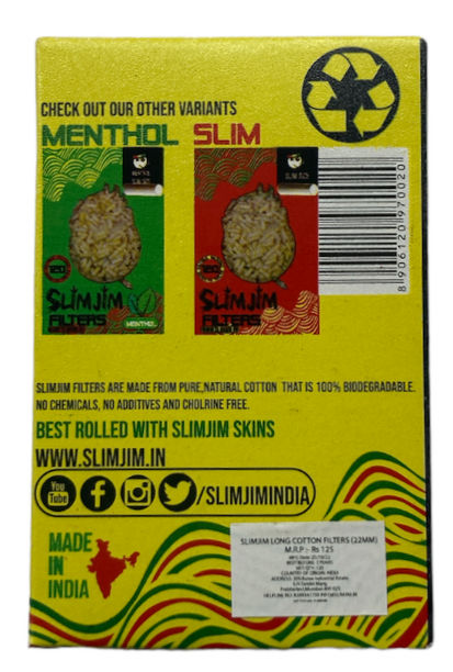 Slimjim Long Cotton Filters
