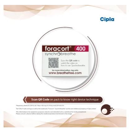 Foracort 400 Synchrobreathe Inhaler