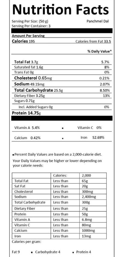Mango Pachmel Mix Dal