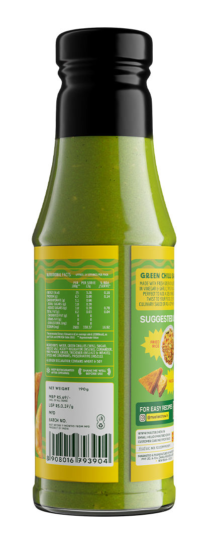 MasterChow Green Chilli Sauce
