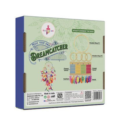 Kalakaram 5 Ring Dreamcatcher Making Kit