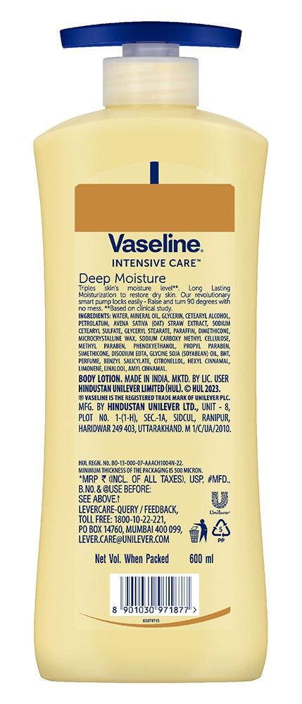 Vaseline Intensive Care Deep Moisture Body Lotion