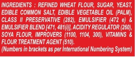 Kalory Vitamin Enriched White Bread