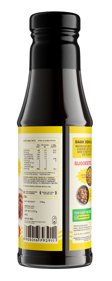 MasterChow Dark Soya Sauce 210 g Combo