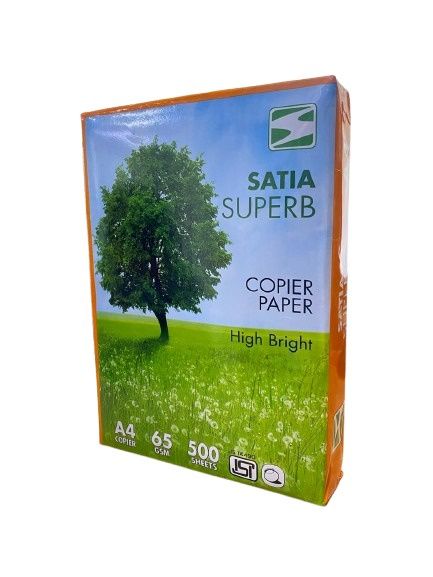 Satia A4 Copier Paper 65 Gsm, 500 Sheets