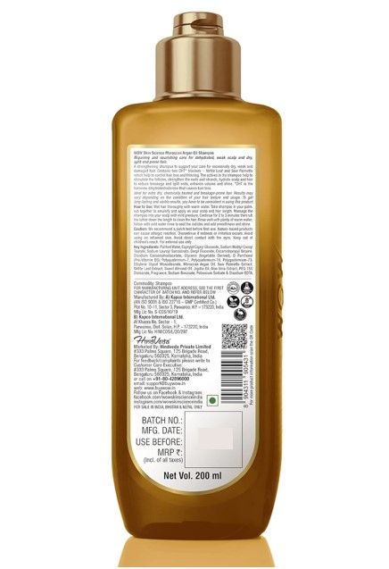 WOW Skin Science Moroccan Argan Oil Shampoo