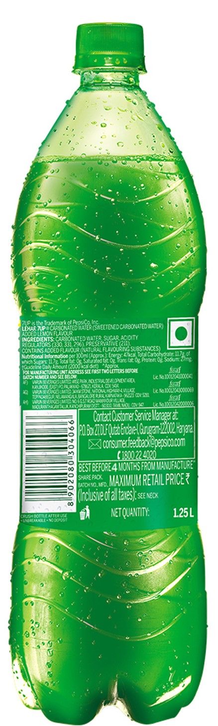 7 Up Lemon Soft Drink