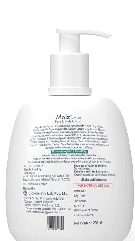 Moiz Lmf 48 Face & Body Lotion 200mL