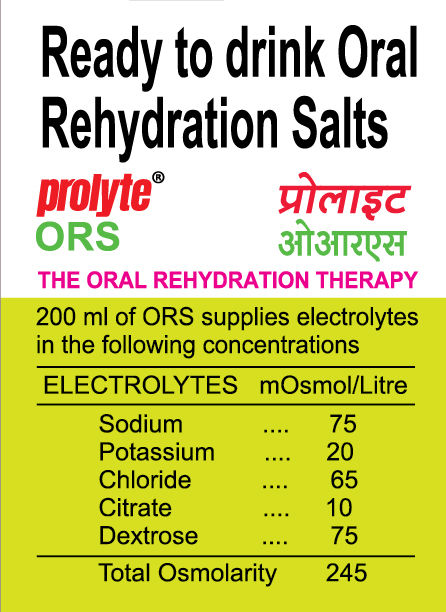 Cipla Prolyte ORS Nimbu Paani 200 ml Combo