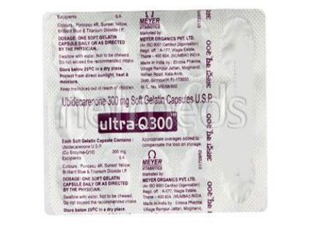 Ultra Q CoQ10 300mg Soft Gelatin Capsule