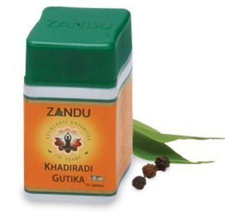Zandu Khadiradi Gutika Tablet