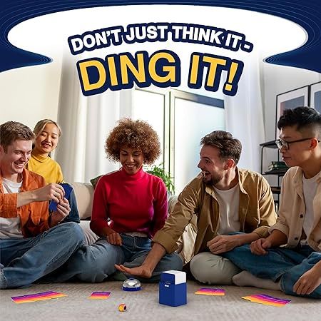 Gouda Games Dare To Ding -A Game Of Riddles And Reflexes!