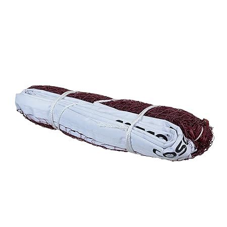 Cosco Nylon Nylon Badminton Net - Maroon