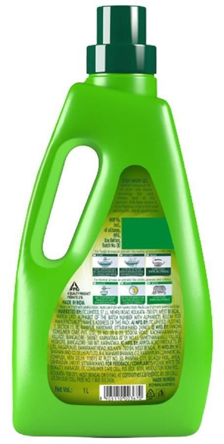 Nimeasy Dishwash Liquid Gel, Lift Off Action with Enzyme Technology