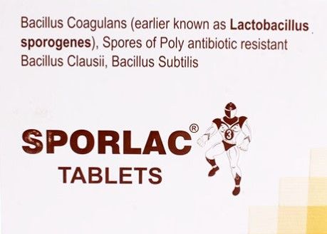 Sporlac with Probiotics Tablet
