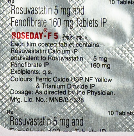Roseday F 5 Tablets