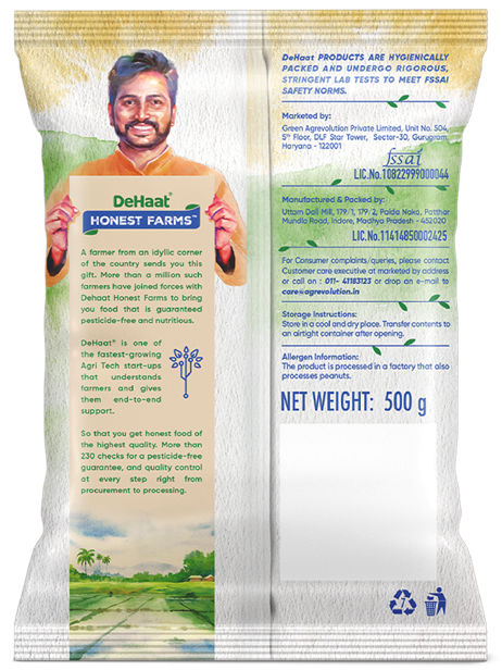 Dehaat Honest Farms Unpolished Moong Dal Chilka