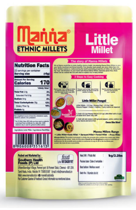 Manna Little Millet