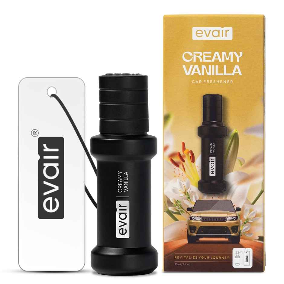 Evair Creamy Vanilla Car Air Freshener Perfume Spray