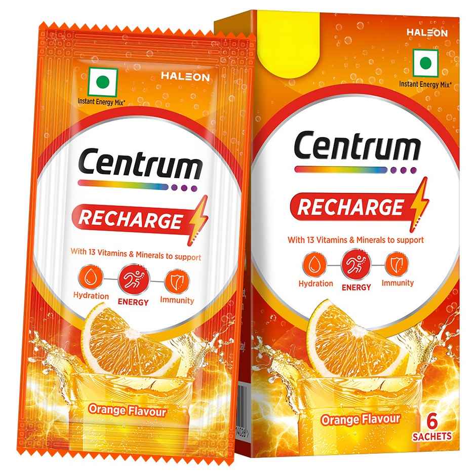Centrum Recharge Multivitamin Powder Energy Drink Mix