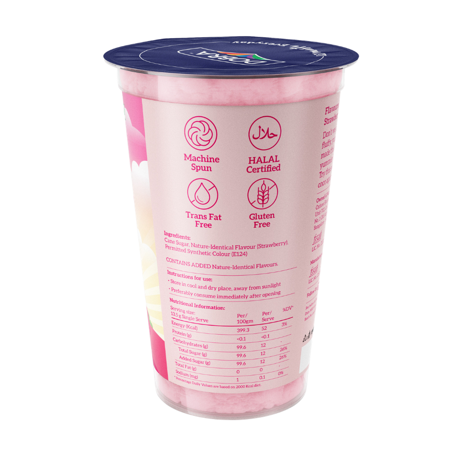 Dobra Cotton Candy - Strawberry Blast