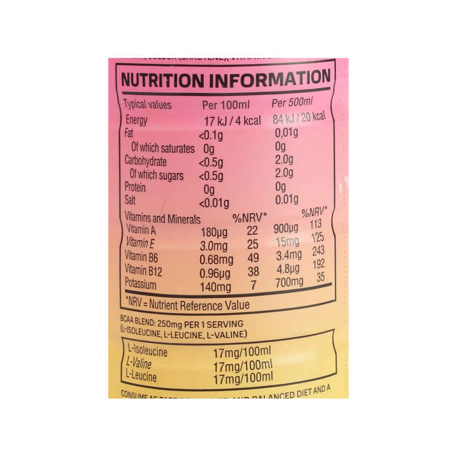 Prime Hydration Imported Organic Strawberry and Banana Sport Drink