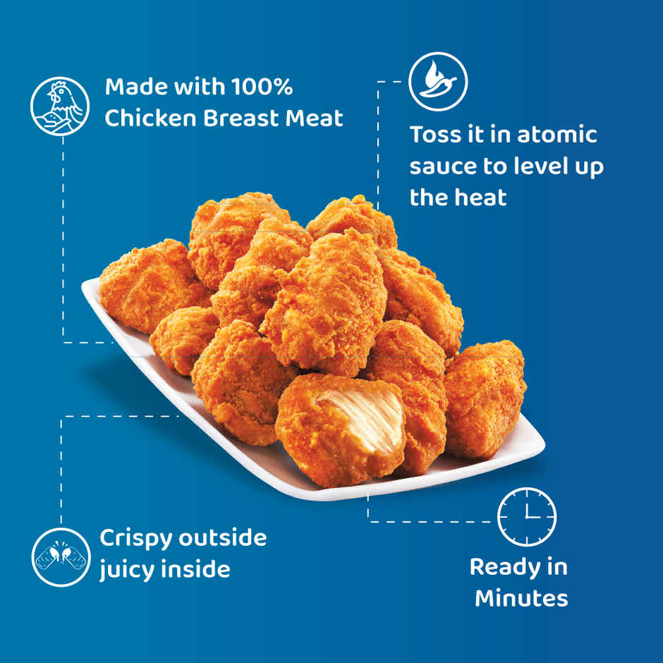 Godrej Yummiez Chicken Nuggets (500g) & Godrej Yummiez Chicken Bites Nuggets (225g) Combo