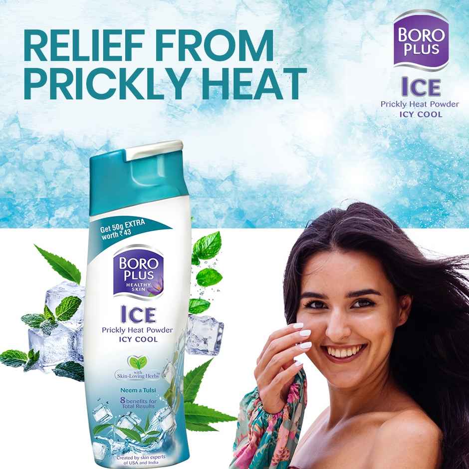 BoroPlus Prickly Heat Powder - Icy Cool