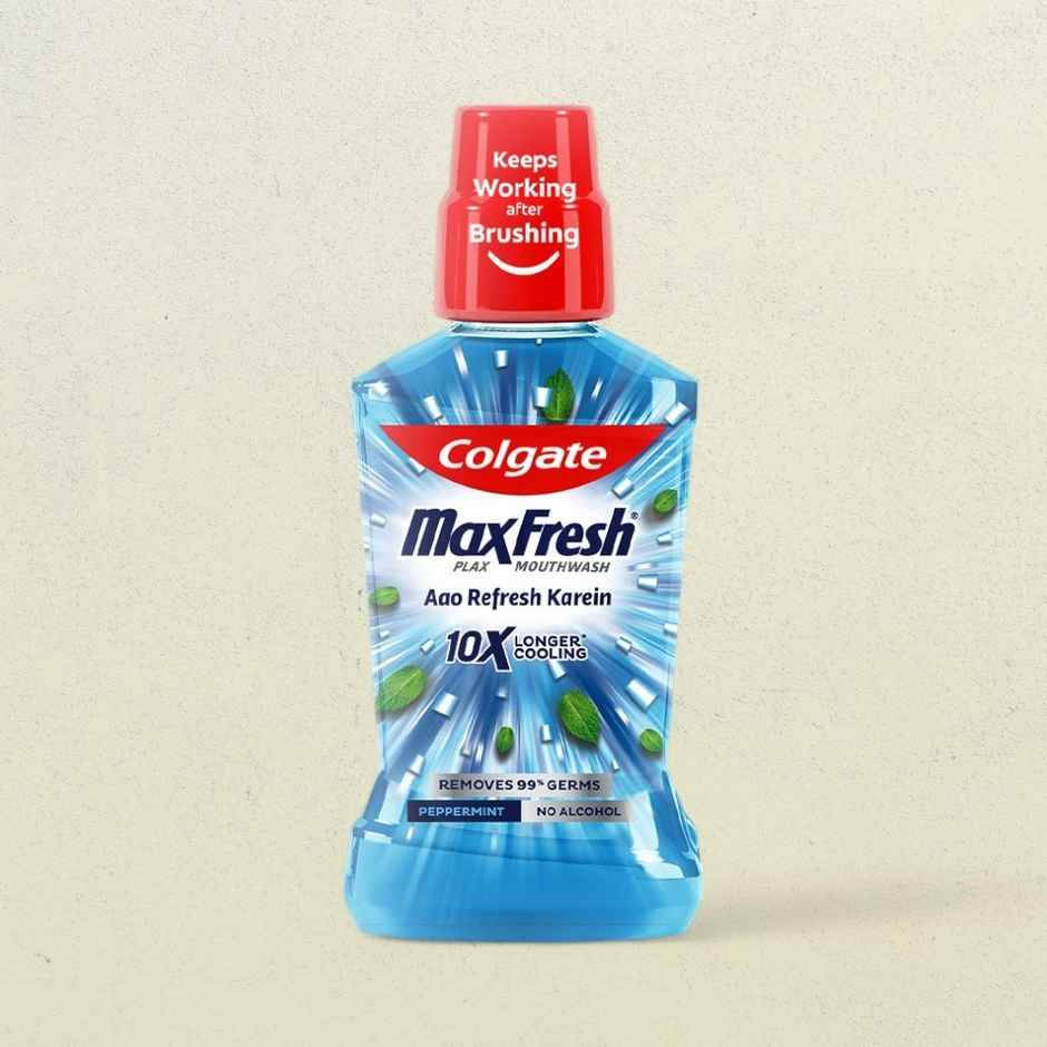Colgate Max Fresh Plax Mouthwash Peppermint