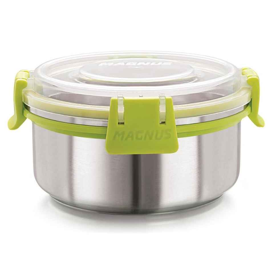 Magnus Klip Lock Stainless Steel Container- 300 ml