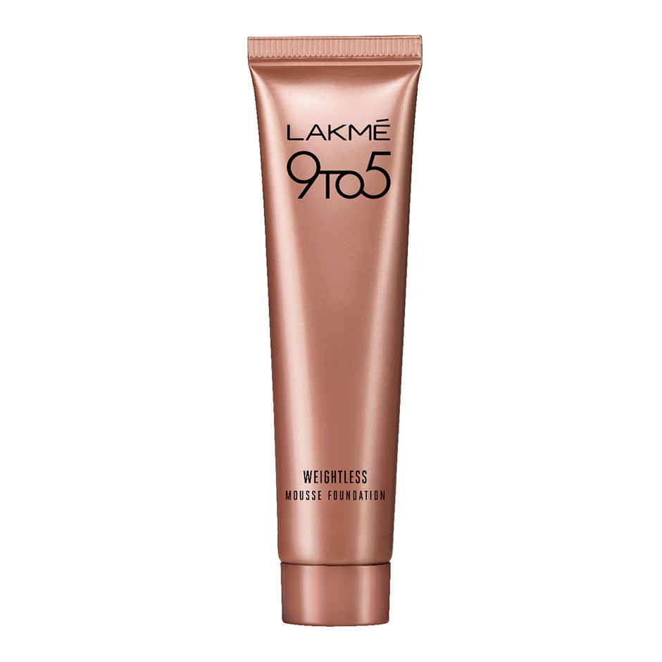 Lakme 9 To 5 Weightless Mousse Foundation | Rose | Ivory