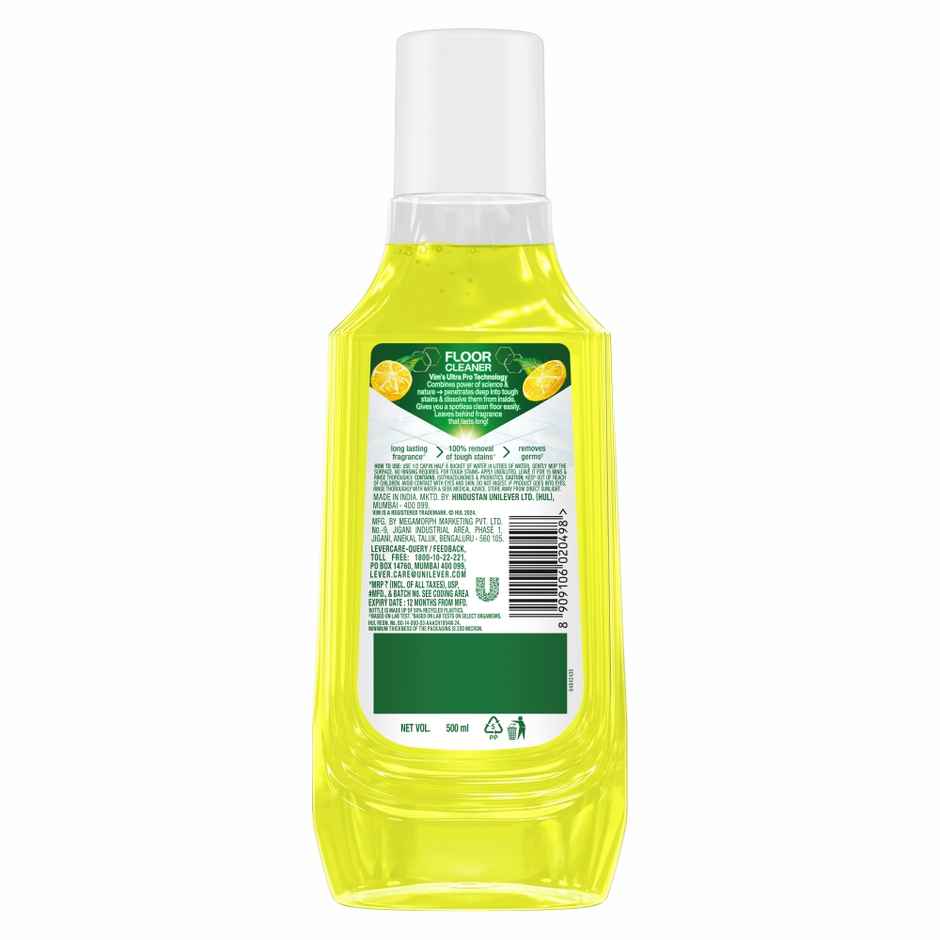 Vim Lemon Sparkling Floor Cleaner