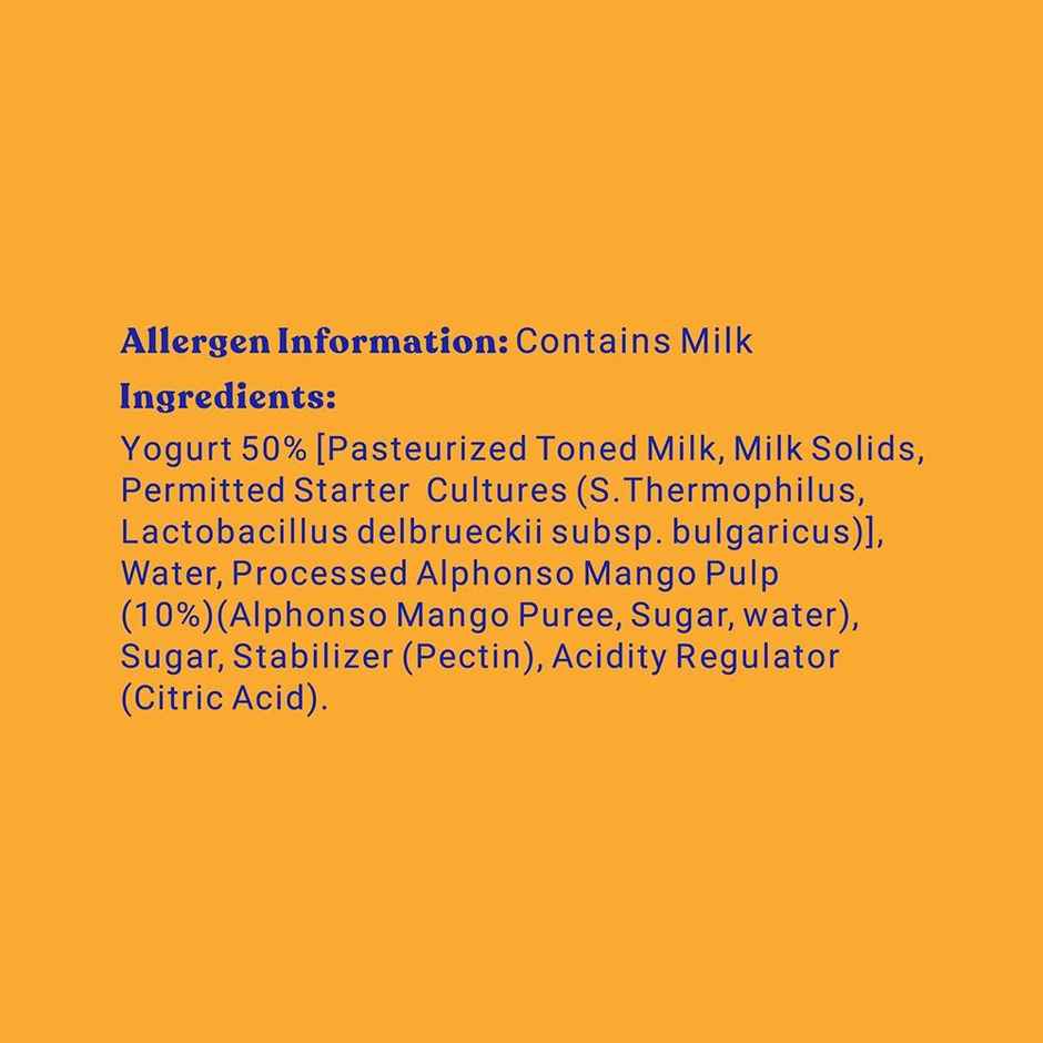 Joi Farm Mango Lassi