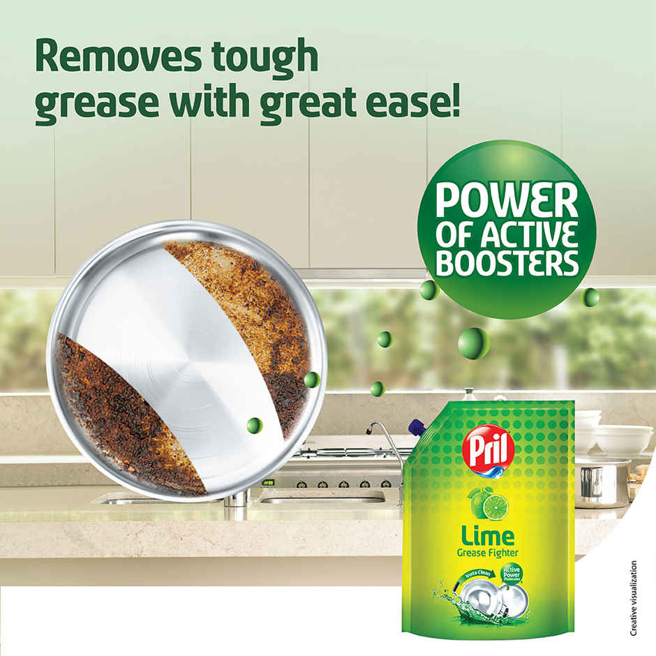 Pril Lime Dishwash Liquid - 140 ml Combo