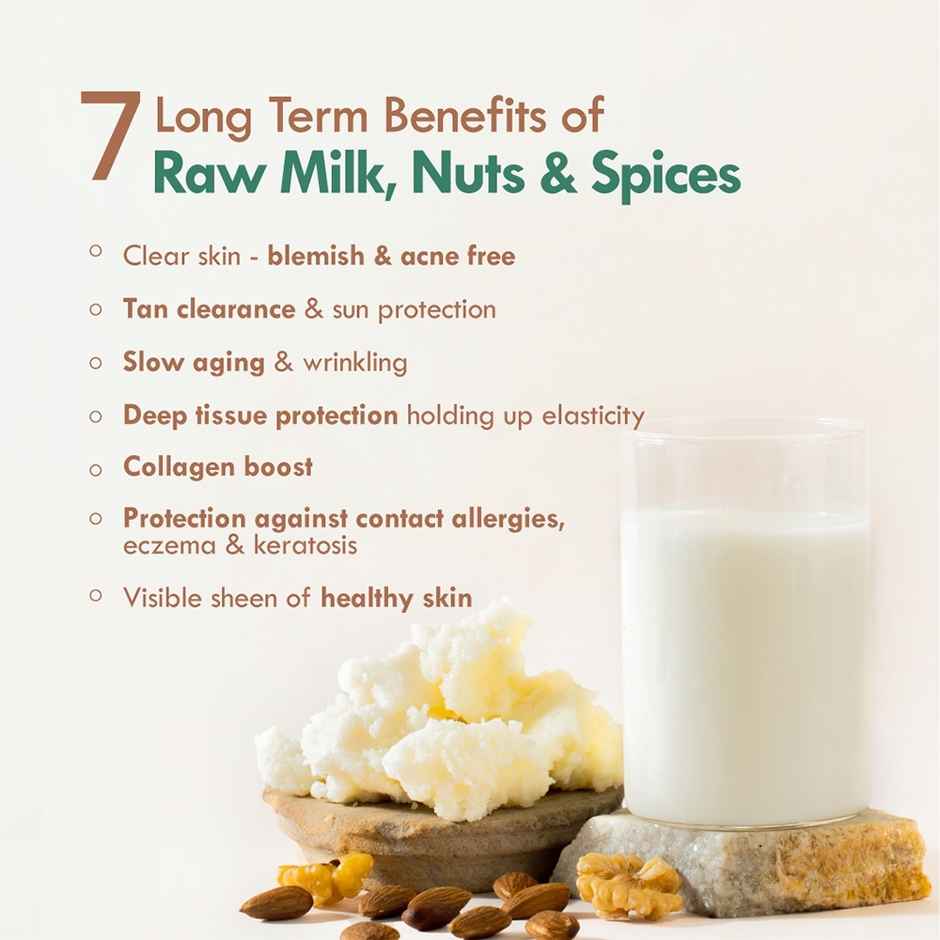 Nat Habit Malai Body Lotion, Multi-Nut Shea Omega Moisturizer For Skin Hydration & Body Acne