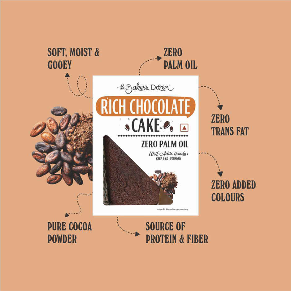 The Baker's Dozen Rich Chocolate Cake Combo