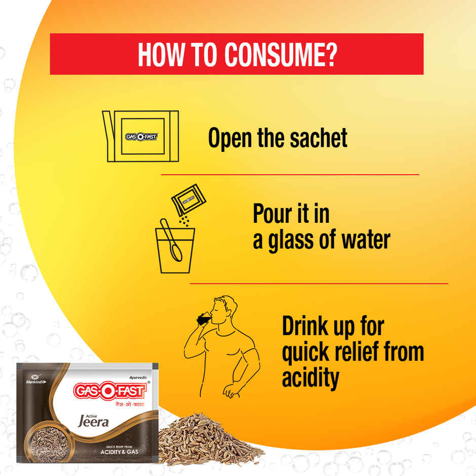 Mankind Gas-O-Fast Active Jeera Powder