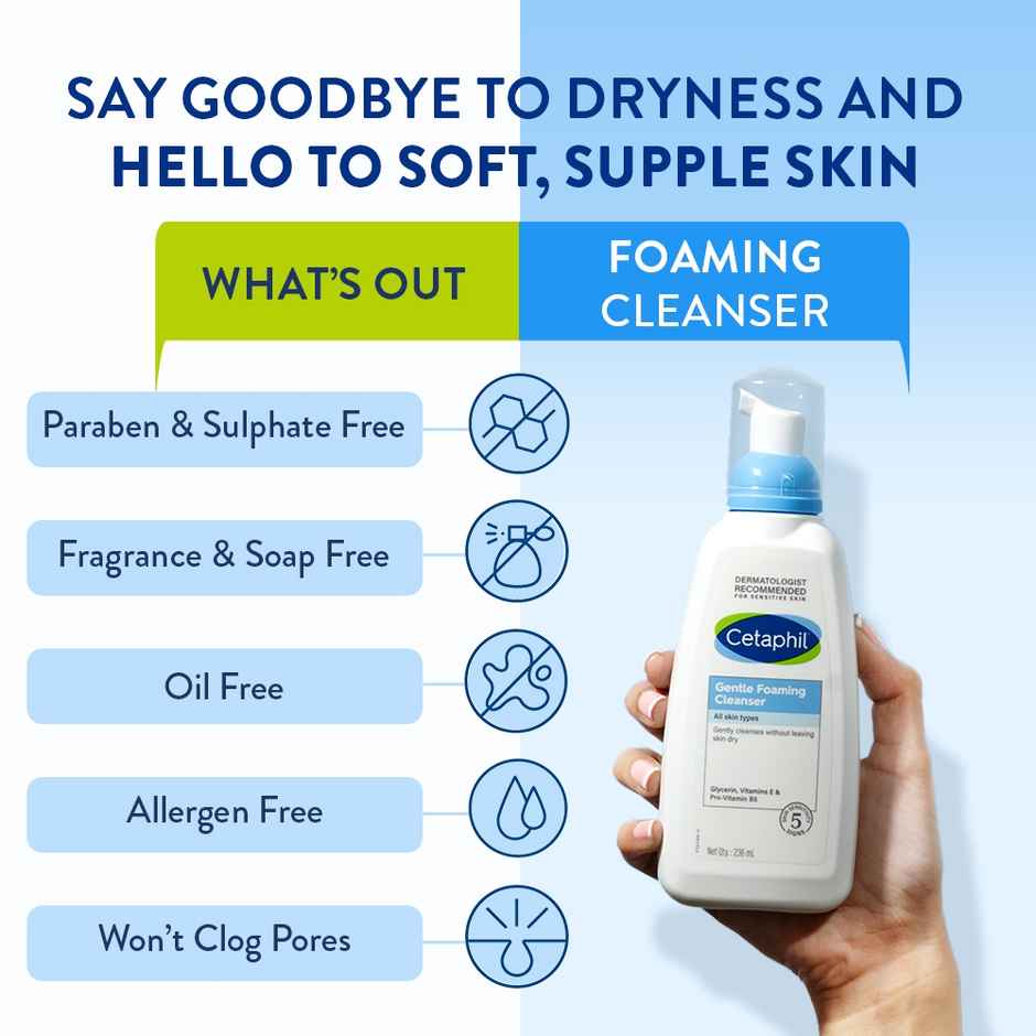 Cetaphil Gentle Foaming Cleanser