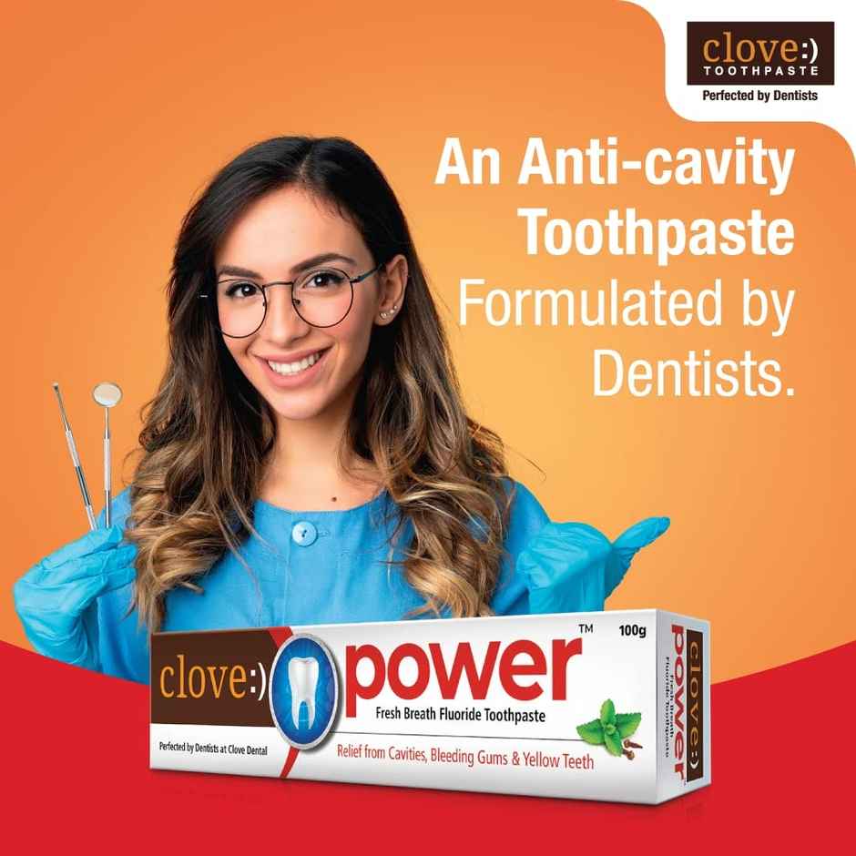 Clove Power Fresh Breath Fluoride Formulation 