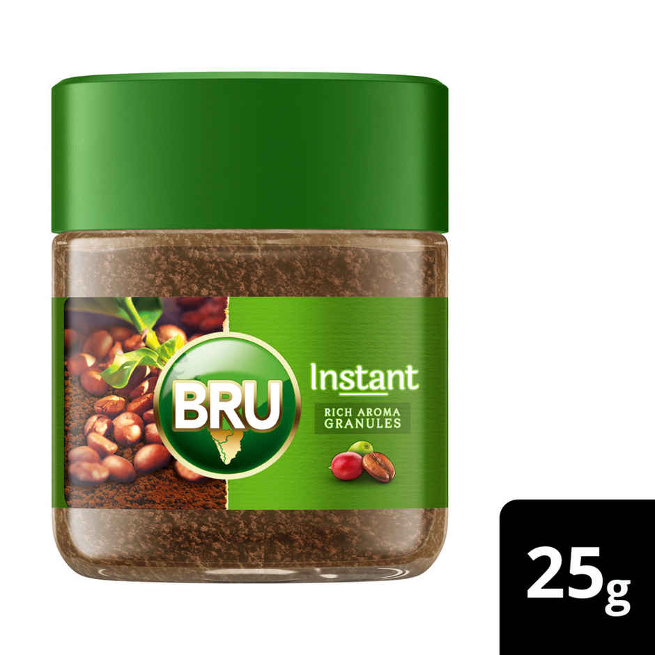 Bru Arabica and Robusta Pure Instant Pure Coffee Combo