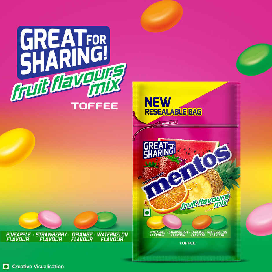 Mentos Chewy Dragees Assorted Flavours Combo  