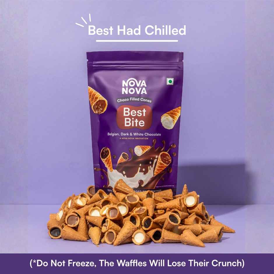 Nova Nova Best Bite | All in one Classic Flavours | Belgian, White and Dark Chocolate