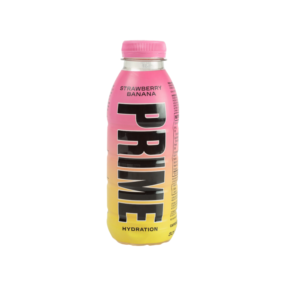 Prime Hydration Imported Organic Strawberry and Banana Sport Drink